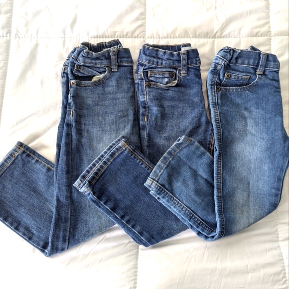 Boys Size 4T Denim Blue Jeans - Picture 1 of 8